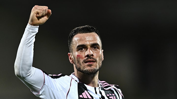 Juve's Filip Kostic broke the deadlock in the fiercely fought Serie A contest at basement Fiorentina 