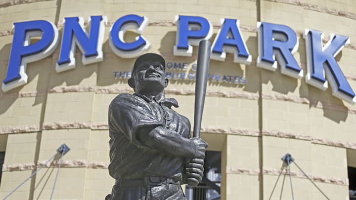 Honus Wagner, shown here in statute form outside PNC Park in Pittsburgh, remains the king of high-priced card sales as another one of his vaunted T206 cards sold for $3.5 million.