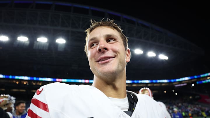 San Francisco 49ers quarterback Brock Purdy (13) San Francisco 49ers quarterback Brock Purdy (13)