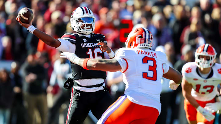 Clemson defensive end T.J. Parker was selected by the Buffalo Bills in the 2026 NFL Draft on Thursday.