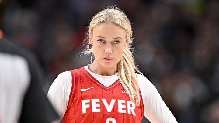 Indiana Fever guard Sophie Cunningham (8) at the American Airlines Center. Indiana Fever guard Sophie Cunningham (8) at the American Airlines Center.