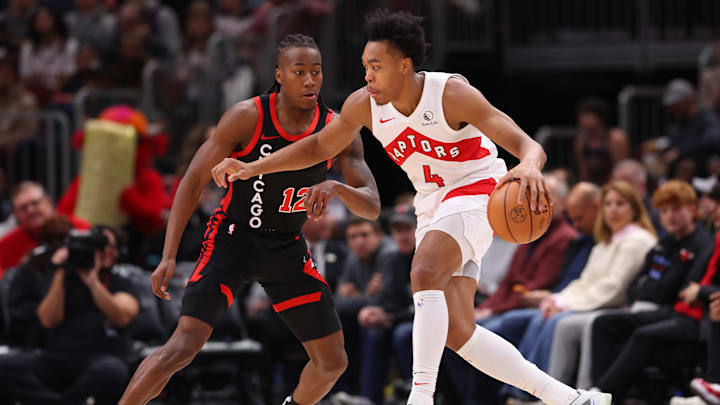 Scottie Barnes, Toronto Raptors and Ayo Dosunmu, Chicago Bulls