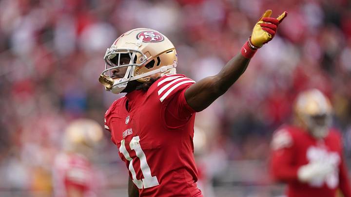 San Francisco 49ers wide receiver Brandon Aiyuk (11) San Francisco 49ers wide receiver Brandon Aiyuk (11)