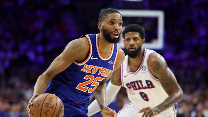 The New York Knicks and guard Mikal Bridges are favored in Game 4. The New York Knicks and guard Mikal Bridges are favored in Game 4.