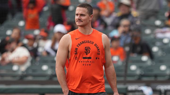 Matt Chapman before the game against the Colorado Rockies at Oracle Park. Mandatory Credit: Darren Yamashita-Imagn Images Matt Chapman before the game against the Colorado Rockies at Oracle Park. Mandatory Credit: Darren Yamashita-Imagn Images