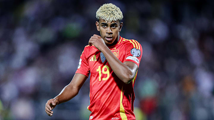 Lamine Yamal racked up his 22nd international appearance on Thursday.