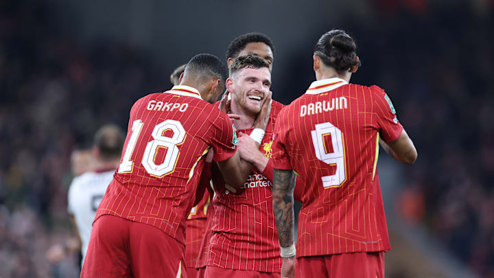 Liverpool v West Ham United - Carabao Cup Third Round