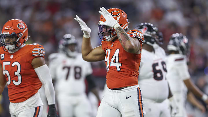 Austin Booker celebrates after a defensive play early last season. He'll debut for the 2025 season Sunday. Austin Booker celebrates after a defensive play early last season. He'll debut for the 2025 season Sunday.