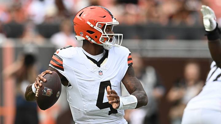 The Browns have tabbed Deshaun Watson as their QB1.