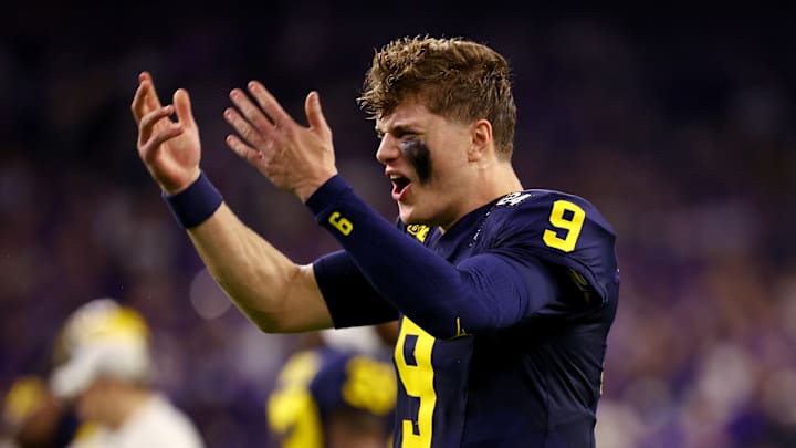 Michigan Wolverines QB J.J. McCarthy