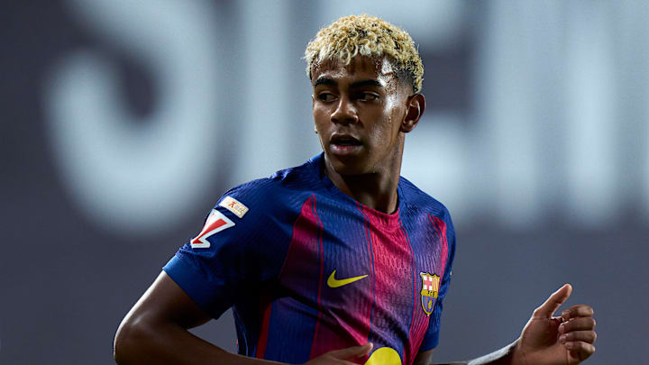 Lamine Yamal, ailier droit du FC Barcelone.