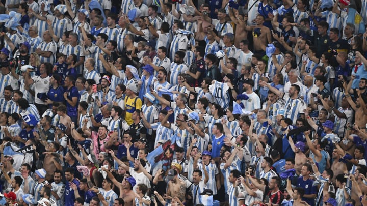 Tifosi argentini in Qatar per il Mondiale 2022