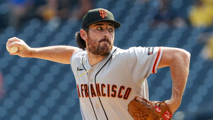 Sep 3, 2026; Pittsburgh, Pennsylvania, USA;  San Francisco Giants relief pitcher Ryan Walker (74) pitches against the Pittsburgh Pirates during the eighth inning at PNC Park.  Mandatory Credit: Charles LeClaire-Imagn Images