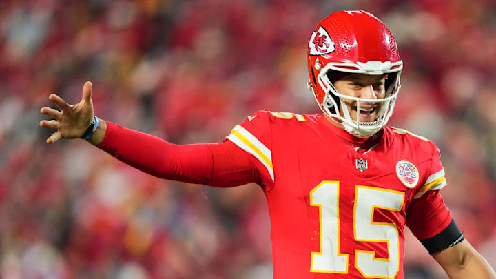 Patrick Mahomes of the Kansas City Chiefs