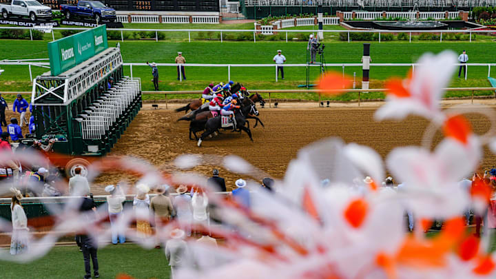 The first race of the day at Churchill Downs.