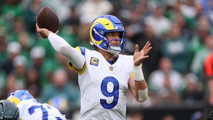 The Los Angeles Rams and quarterback Matthew Stafford are favored at home in Week 5. The Los Angeles Rams and quarterback Matthew Stafford are favored at home in Week 5.