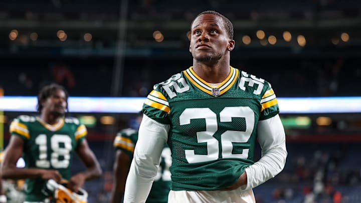 Green Bay Packers running back MarShawn Lloyd