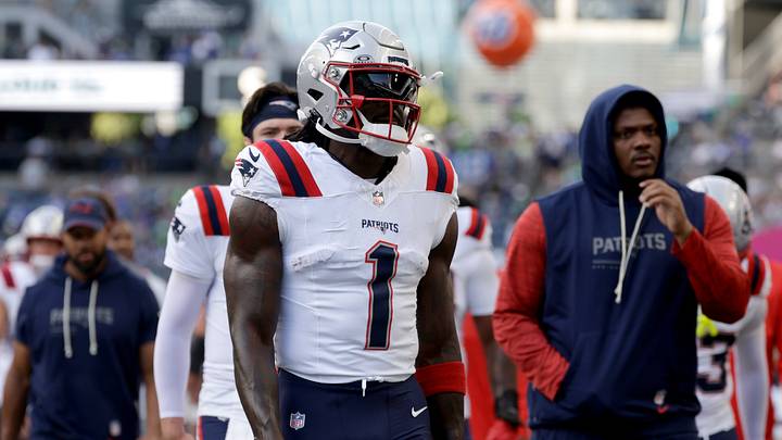 New England Patriots wide receiver A.J. Brown. New England Patriots wide receiver A.J. Brown.