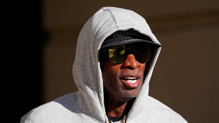 Oct 3, 2026; Boulder, Colorado, USA; Colorado Buffaloes head coach Deion Sanders before the game against the Texas Tech Red Raiders at Folsom Field. Oct 3, 2026; Boulder, Colorado, USA; Colorado Buffaloes head coach Deion Sanders before the game against the Texas Tech Red Raiders at Folsom Field.