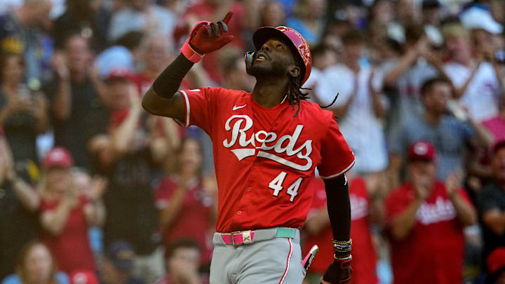 Cincinnati Reds shortstop Elly De La Cruz Cincinnati Reds shortstop Elly De La Cruz