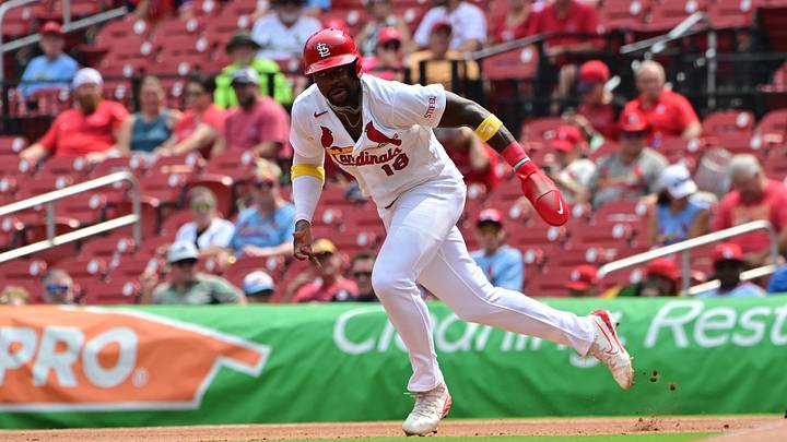 Sep 16, 2026; St. Louis, Missouri, USA; St. Louis Cardinals right fielder Jordan Walker (18) steals second base against the San Francisco Giants in the fourth innning at Busch Stadium. Mandatory Credit: Tim Vizer-Imagn Images Sep 16, 2026; St. Louis, Missouri, USA; St. Louis Cardinals right fielder Jordan Walker (18) steals second base against the San Francisco Giants in the fourth innning at Busch Stadium. Mandatory Credit: Tim Vizer-Imagn Images