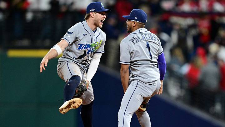 The Tampa Bay Rays and shortstop Taylor Walls are one win away from the World Series. The Tampa Bay Rays and shortstop Taylor Walls are one win away from the World Series.