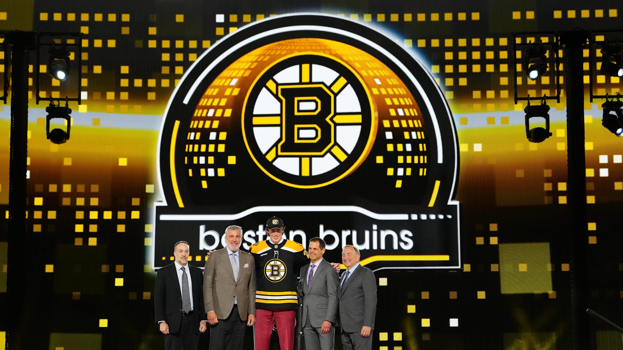 What should the Boston Bruins do with the 7th overall pick in the 2025 NHL Draft?