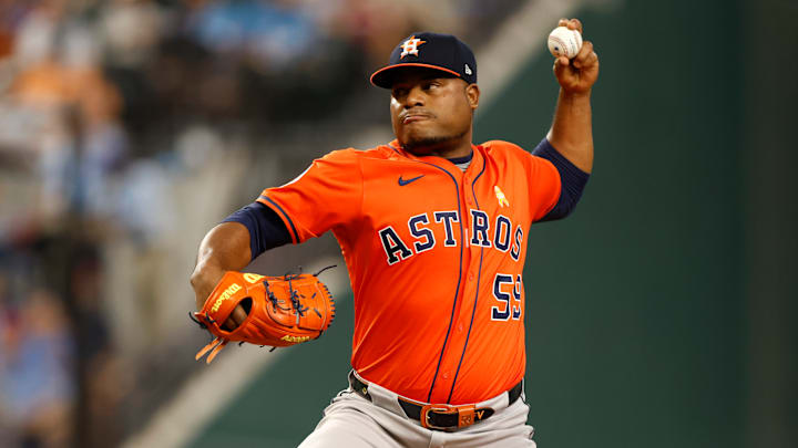 Houston Astros pitcher Framber Valdez Houston Astros pitcher Framber Valdez