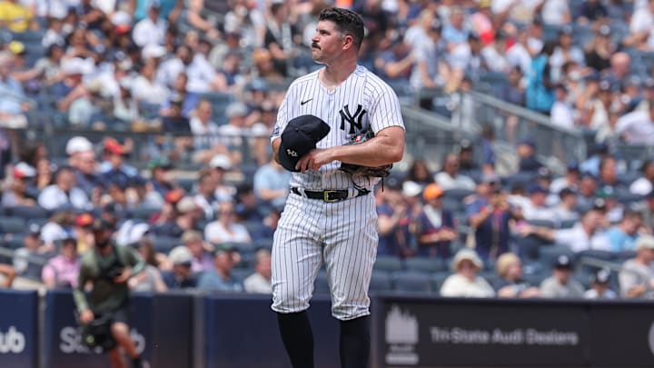 New York Yankees starting pitcher Carlos Rodon.