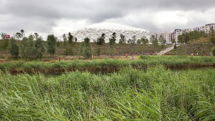 UK - London 2012 Olympics - Basketball Arena at Olympic Park in Stratford