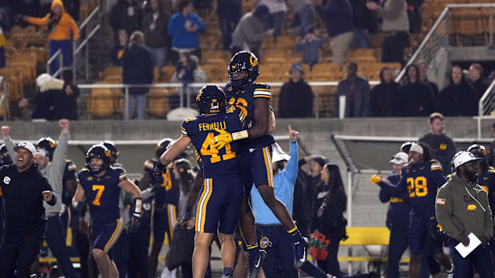 Former Cal transfer Luke Ferrelli (41) flipped his transfer from Clemson to Ole Miss officially on Thursday. 