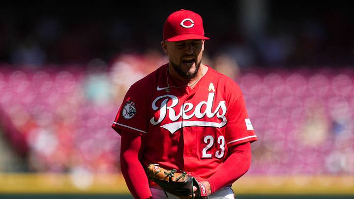 Sep 6, 2026; Cincinnati, Ohio, USA; Cincinnati Reds pitcher Graham Ashcraft reacts after throwing against the Milwaukee Brewers in the eighth inning at Great American Ball Park. Mandatory Credit: Aaron Doster-Imagn Images Sep 6, 2026; Cincinnati, Ohio, USA; Cincinnati Reds pitcher Graham Ashcraft reacts after throwing against the Milwaukee Brewers in the eighth inning at Great American Ball Park. Mandatory Credit: Aaron Doster-Imagn Images