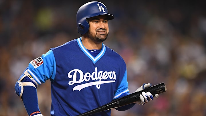 Adrián González jugó 6 temporadas con los Dodgers