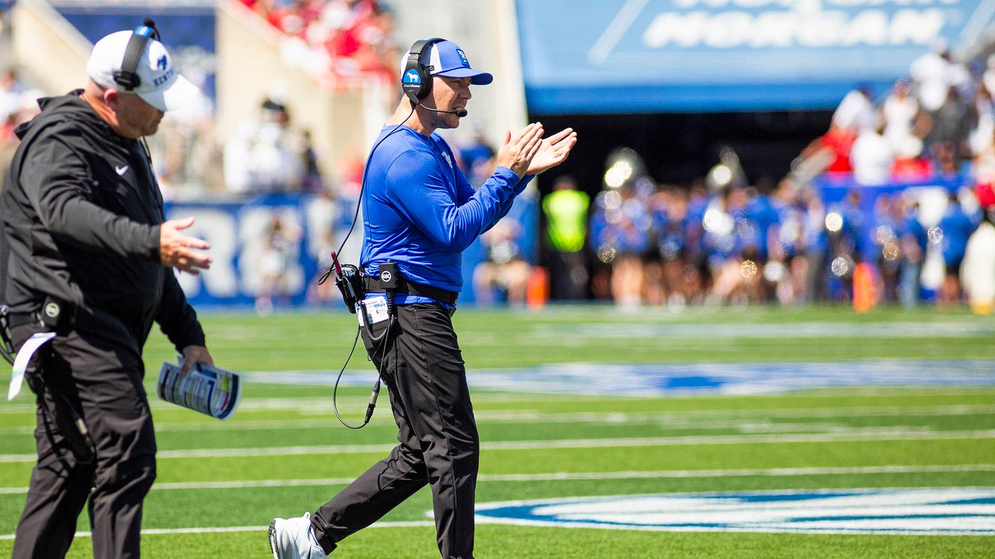 Will Stein talks about what Kentucky will face with Alabama on Saturday