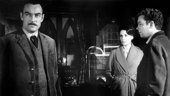 On the set of 'The Haunting'