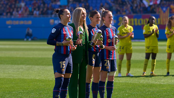 Lucy Bronze, Alexia Putellas, Maria 'Mapi' Leon, Keira Walsh