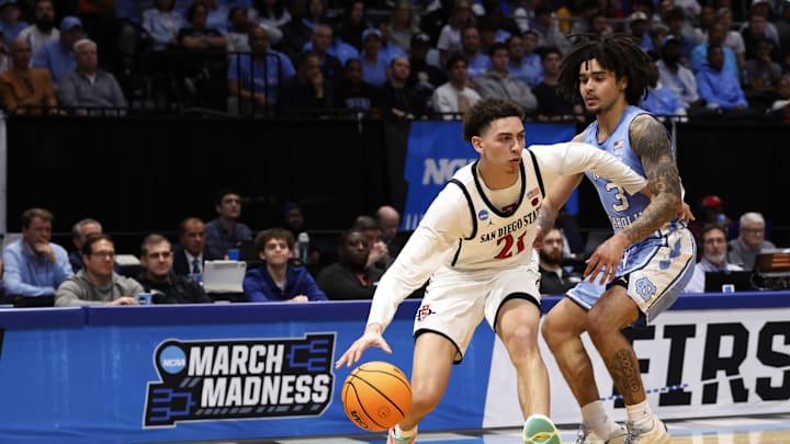 San Diego State Aztecs guard Miles Byrd (21). 