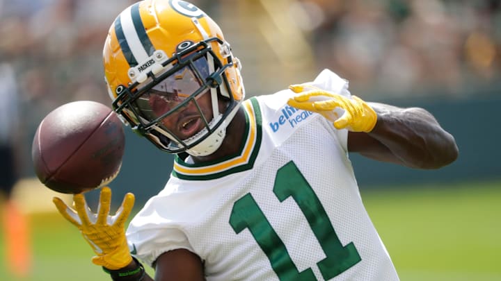 Green Bay Packers wide receiver Jayden Reed