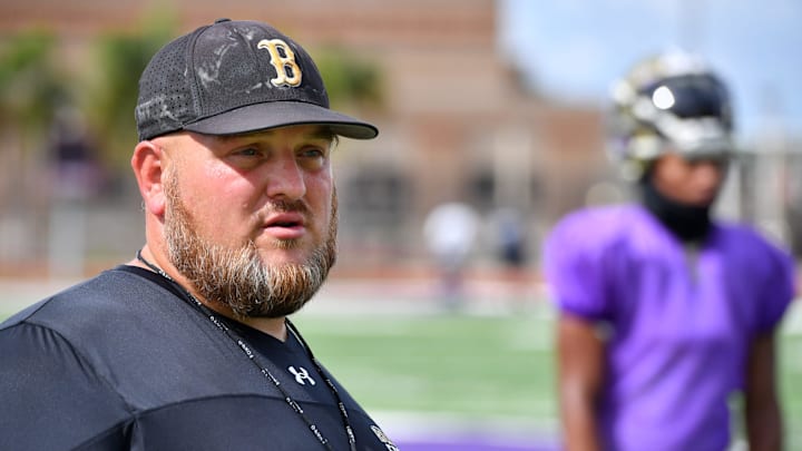 Booker High School head football coach Scottie Littles.