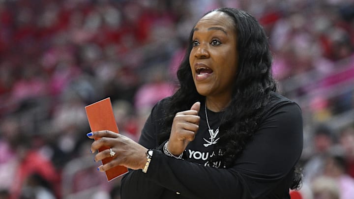 Amaka Agugua-Hamilton lasted just four years at Virginia after the Cavaliers hired her away from Missouri State. Amaka Agugua-Hamilton lasted just four years at Virginia after the Cavaliers hired her away from Missouri State.