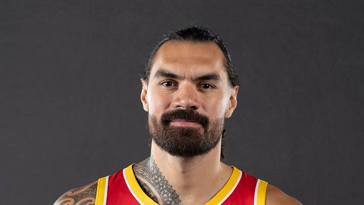 Sep 22, 2026; Houston, TX, USA; Houston Rockets center Steven Adams (12) poses for a picture during media day at Hilton Americas hotel. Mandatory Credit: Troy Taormina-Imagn Images Sep 22, 2026; Houston, TX, USA; Houston Rockets center Steven Adams (12) poses for a picture during media day at Hilton Americas hotel. Mandatory Credit: Troy Taormina-Imagn Images