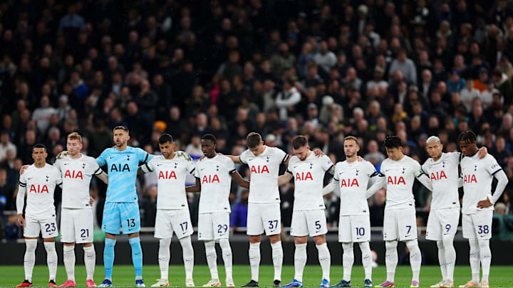 Tottenham Hotspur starting XI that night 