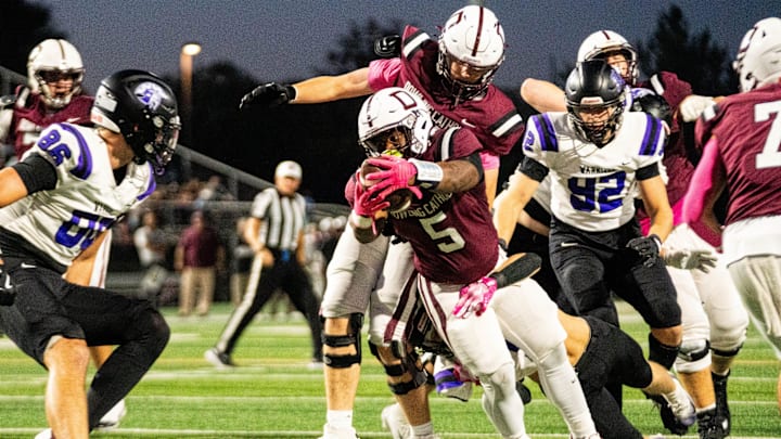 Dowling Catholic moves up to the No. 1 spot in the latest Class 5A Iowa high school football computer rankings.