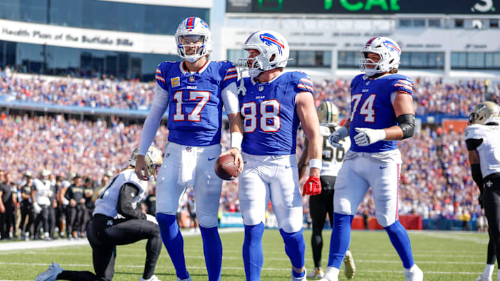 Josh Allen's Bills are one of only two undefeated teams remaining in the NFL