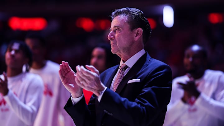 Connecticut v St. John's; St. John's basketball head coach Rick Pitino