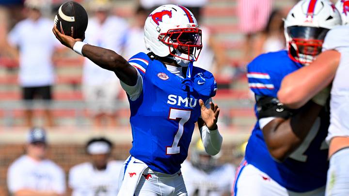 Bet the OVER in the Week 3 showdown between SMU and Louisville. Bet the OVER in the Week 3 showdown between SMU and Louisville.
