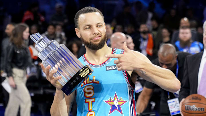 Stephen Curry after the NBA All-Star Game on Feb. 16, 2025.