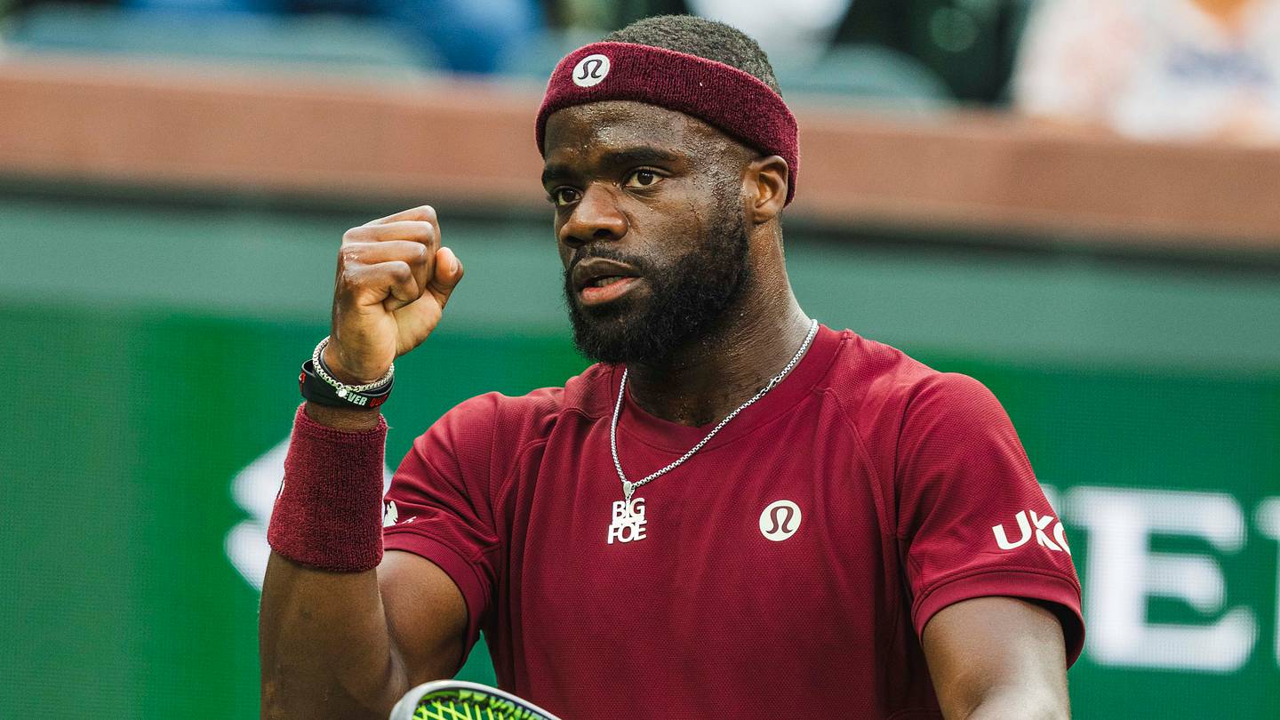 Frances Tiafoe Debuted New Lululemon Technology at Indian Wells