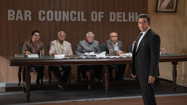 Maamla Legal Hai. Ravi Kishan in Maamla Legal Hai. Cr. Courtesy of Netflix © 2024