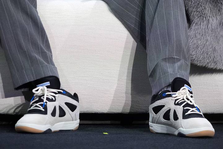 Bad Bunny Rocks His Upcoming Adidas Shoes in Super Bowl Halftime Show
